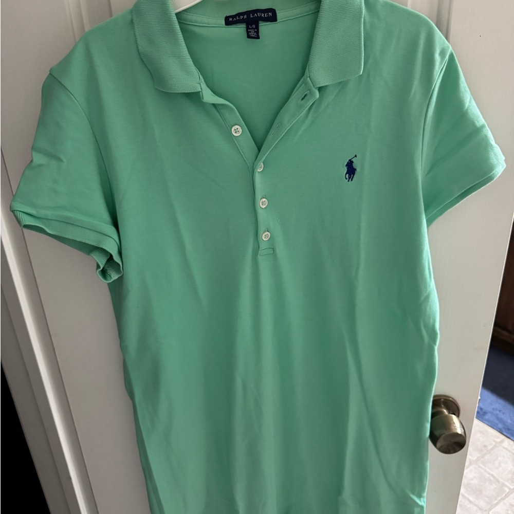Ralph Lauren Mint Polo Shirt for Men
